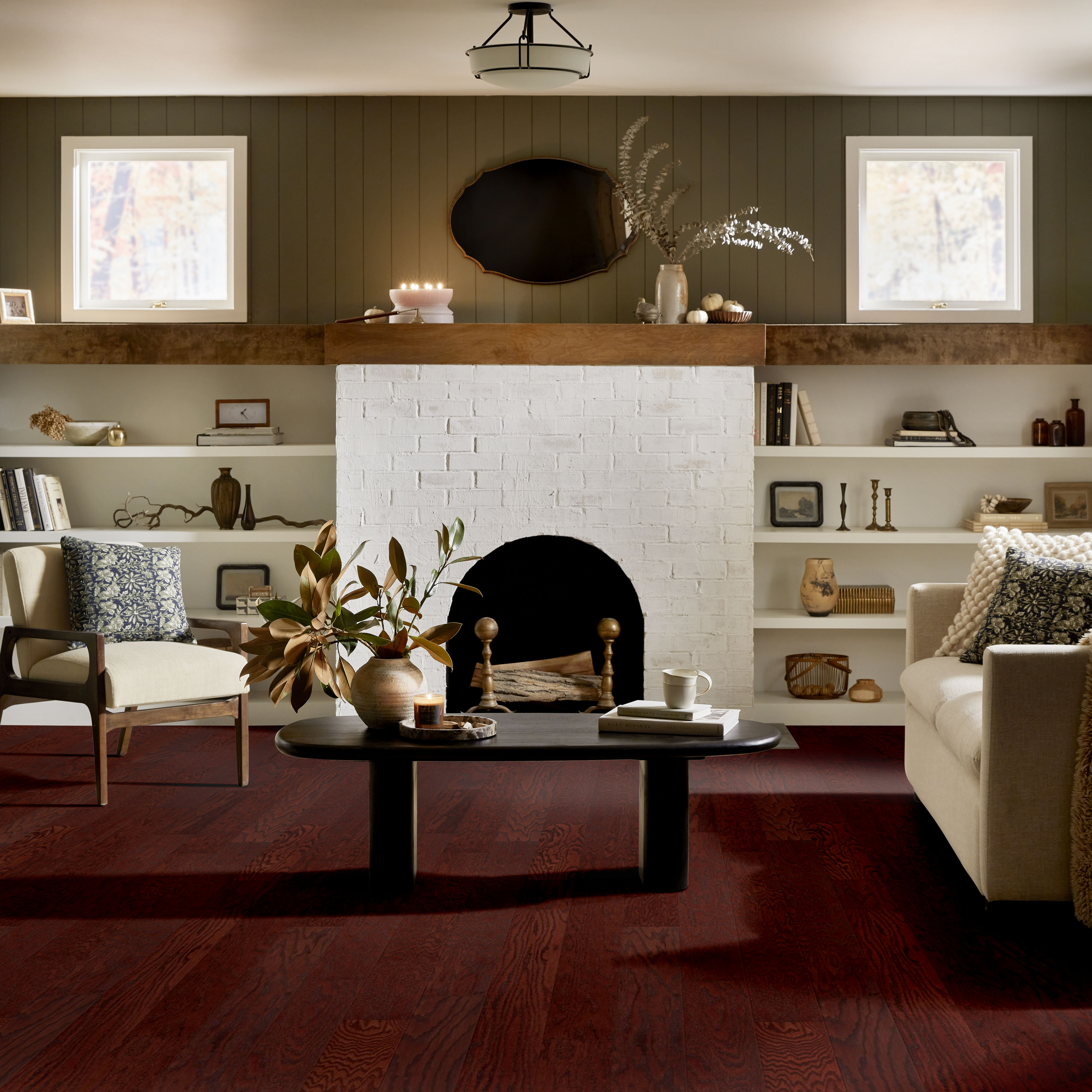 Albright Oak 5 - in color Cherry | Shaw Floors
